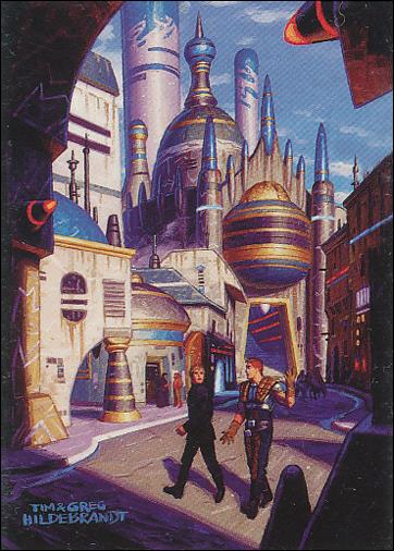 Star Wars: Shadows of the Empire (Base Set) card 31 Luke and Dash's Bothan Mission