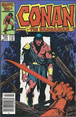 Conan the Barbarian (1970) issue 184-B Canadian Price Cover