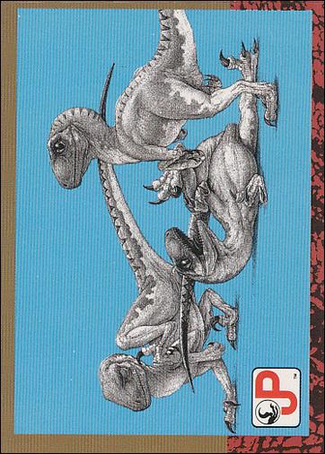 Jurassic Park (Base Set) card 86 Raptor Babies