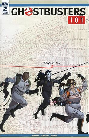Ghostbusters 101 issue 2 Dan Schoening Cover