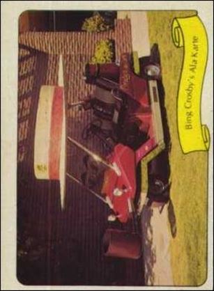 Kustom Cars II (Base Set) card 26 Bing Crosby's Ala Karte