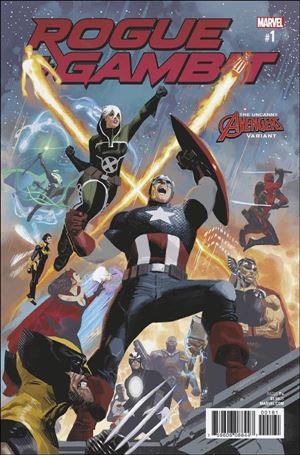 Rogue & Gambit issue 1-B Daniel Acuna Avengers Cover