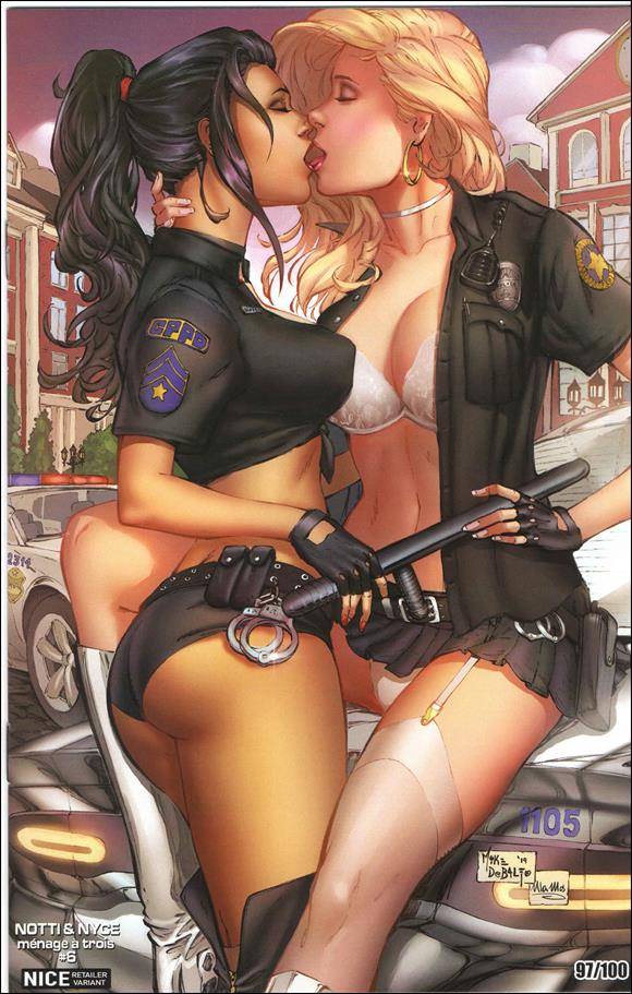 Notti & Nyce Ménage à Trois issue 6 Mike DeBalfo Virgin Cover 1/100
