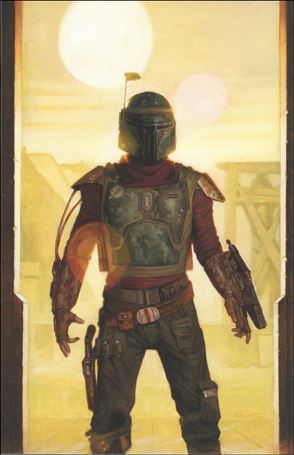 Star Wars: The Mandalorian Season 2 issue 1-O E.M. Gist Trinity Comics/SDCC Virgin Cover 1/666