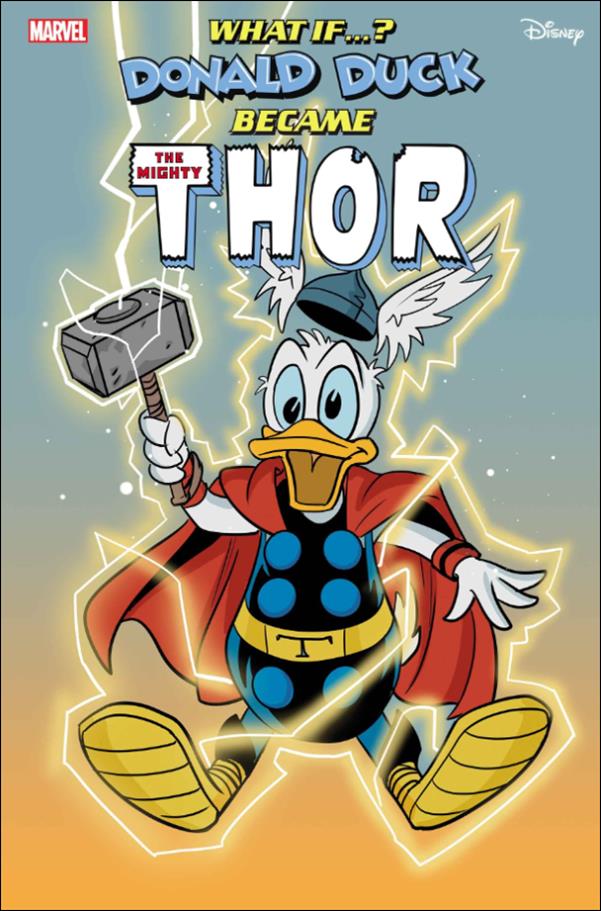 Marvel & Disney: What If…? Donald Duck Became Thor issue 1-C Phil Noto Cover