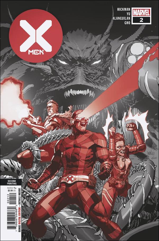 X-Men (2019) issue 2-D Leinil Francis Yu Red Tint Cover (2nd Printing)