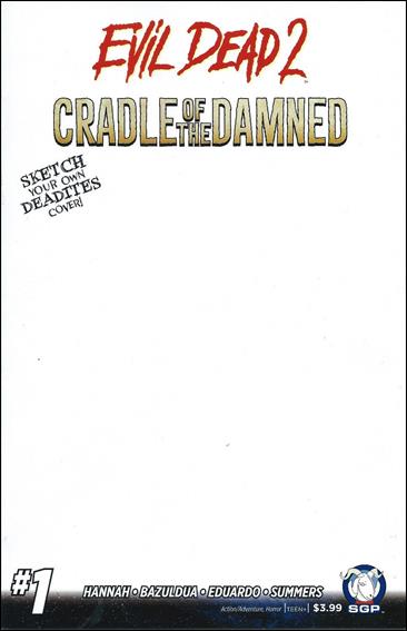 Evil Dead 2: Cradle of the Damned issue 1-C Blank/Sketch Cover
