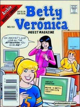 Betty and Veronica Digest Magazine issue 151