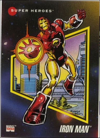 Marvel Universe: Series 3 (Base Set) card 62 Iron Man