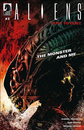 Aliens: Dust to Dust issue 3 Gabriel Hardman Cover