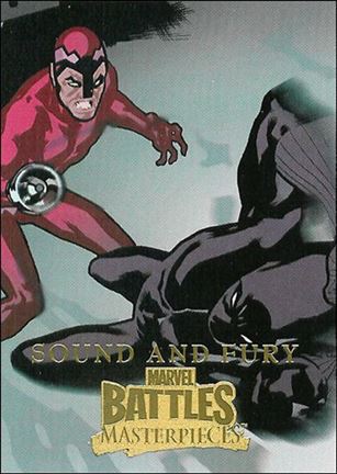 2008 Marvel Masterpieces: Series 3 (Base Set) card 65 Sound and Fury