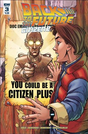 Back to the Future: Citizen Brown issue 3 Alan Robinson Cover