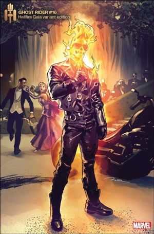 Ghost Rider (2022) issue 16-C Gerald Parel Hellfire Gala Cover