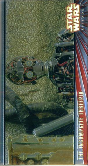 Star Wars: Episode I Widevision: Series 1 (Chrome Subset) card C4 The Incomplete Threepio