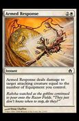 Magic the Gathering: Fifth Dawn (Base Set) card 2 Armed Response