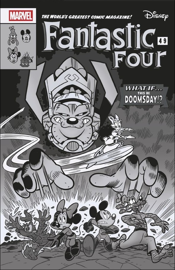 Fantastic Four (2025) issue 1-P Lorenzo Pastrovicchio Disney What If? 1:100 Cover