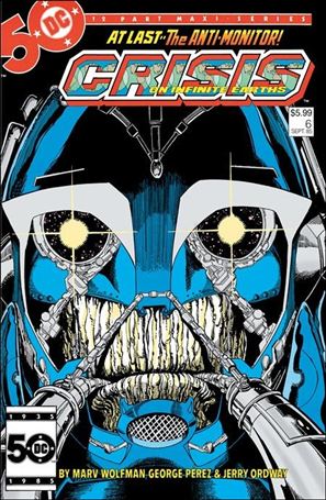 Crisis on Infinite Earths issue 6-D Facsimile Edition (2024) Foil Cover