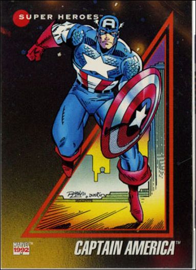 Marvel Universe: Series 3 (Base Set) card 37 Captain America