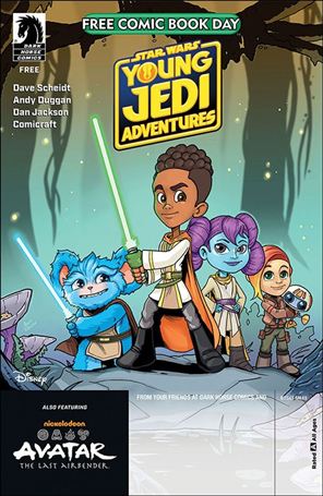 Free Comic Book Day 2025: Star Wars – Young Jedi Adventures / Avatar – The Last Airbender Cover Image 1