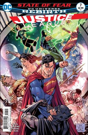Justice League (2016) issue 7 Tony Daniel Cover