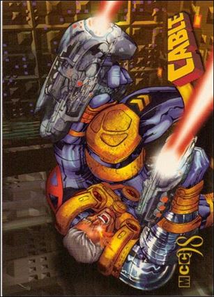 Marvel Creators Collection '98 (Base Set) card 55 Cable: Cable