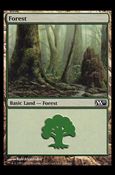 Magic the Gathering: 2011 Core Set (Base Set) card 246 Forest