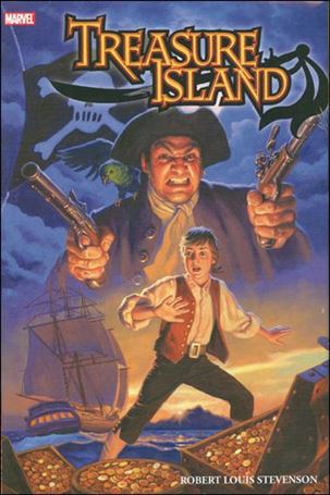 Marvel Illustrated: Treasure Island Cover Image 1