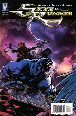 Skye Runner issue 4 Ale Garza Cover