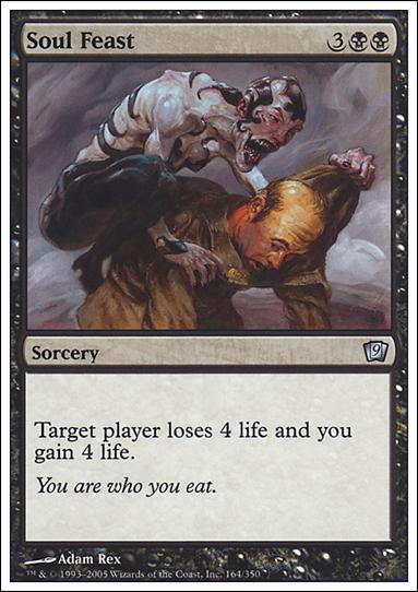 Magic the Gathering: 9th Edition (Base Set) card 164 Soul Feast