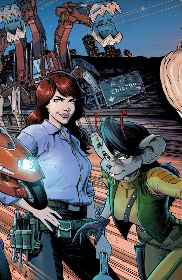 Biker Mice from Mars (2024) issue 2-D Dustin Weaver Virgin 1:10 Connecting Cover