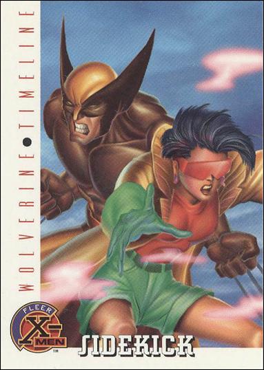 1996 Fleer X-Men International (Base Set) card 85 Sidekick