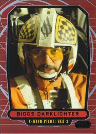 Star Wars Galactic Files (Base Set) card 119 Biggs Darklighter X-Wing Pilot: Red 3