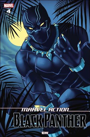 Marvel Action: Black Panther issue 4-B Paulina Ganucheau 1:10 Cover