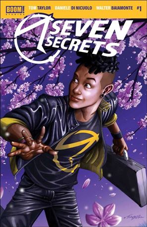 Seven Secrets issue 1-H Tony Sklepic Comics Corp Promotions Cover