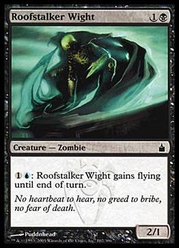 Magic the Gathering: Ravnica (Base Set)  card 102 Roofstalker Wight