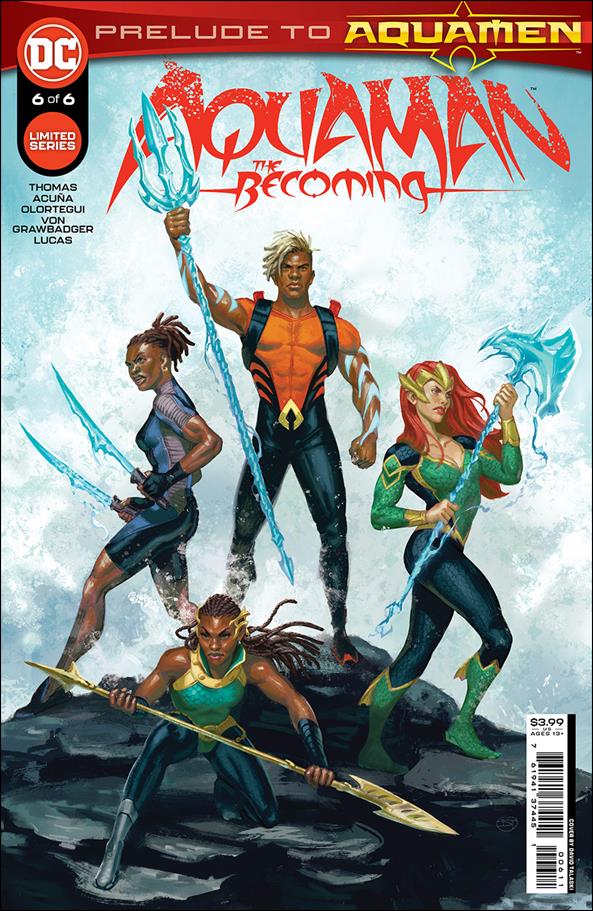 Aquaman: The Becoming issue 6 David Talaski Cover