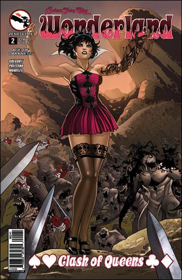 Grimm Fairy Tales Presents Wonderland: Clash of Queens issue 2-D Richard Ortiz Cover