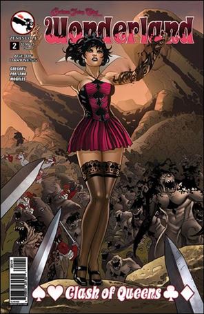 Grimm Fairy Tales Presents Wonderland: Clash of Queens issue 2-D Richard Ortiz Cover