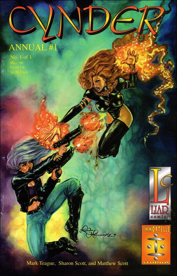 Cynder Annual issue 1 Linda Hernandez Cover