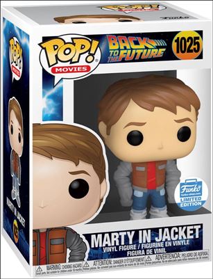 POP! Movies figure 1025 Marty in Jacket Funko Shop Exclusive