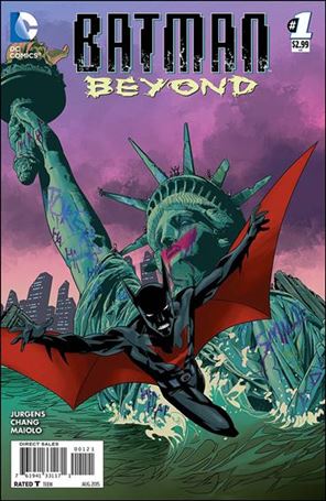 Batman Beyond (2015) issue 1-B Kalman Andrasofszky 1:25 Cover