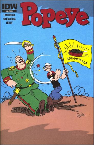 Popeye (2012) issue 4 Bruce Ozella Cover