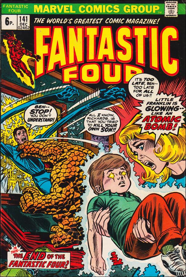 Fantastic Four (1961) issue 141-B UK Price Cover