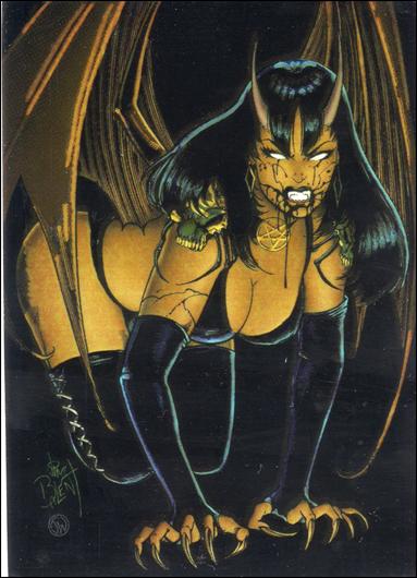 Evil Ernie Series II Chromium: Glow in the Dark (Base Set) card 8 Purgatori