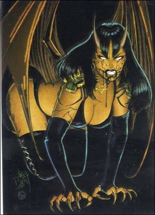 Evil Ernie Series II Chromium: Glow in the Dark (Base Set) card 8 Purgatori