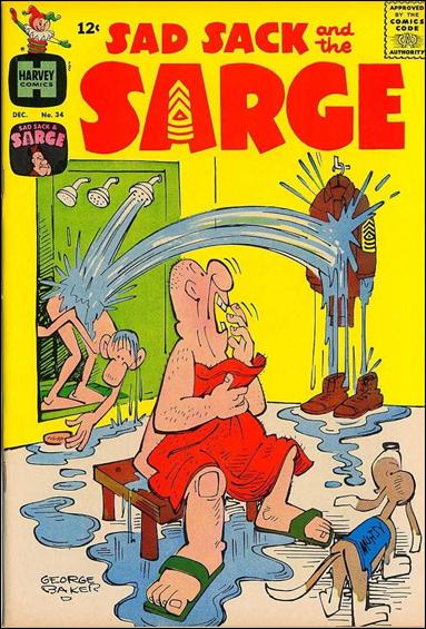 Sad Sack and the Sarge issue 34