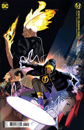 Static: Season One issue 1-C Nikoas Draper-Ivey Cardstock Cover