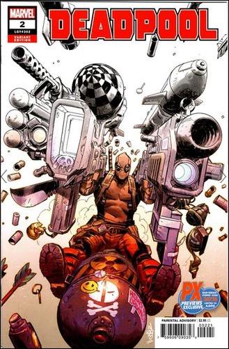 Deadpool (2018) issue 2-C Nic Klein SDCC / Previews Cover 1/4000