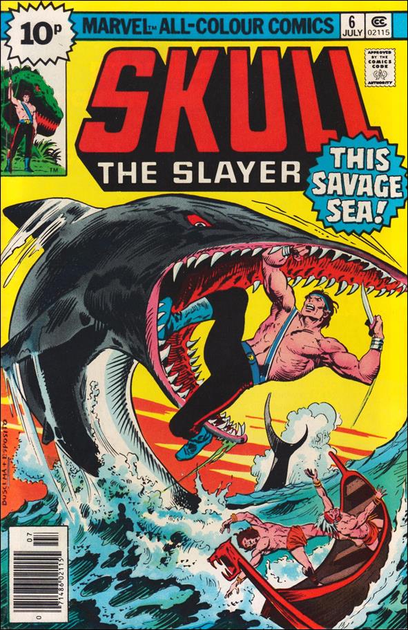 Skull, the Slayer issue 6-B UK Price Cover