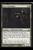 Magic the Gathering: Ravnica (Base Set)  card 157 Civic Wayfinder